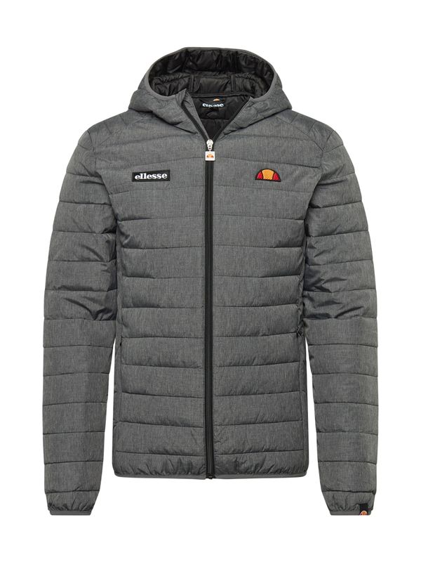 ELLESSE ELLESSE Функционално яке 'Lombardy'  сив меланж / оранжево / червено / черно