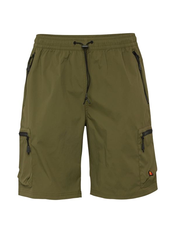 ELLESSE ELLESSE Карго панталон 'Bullseye'  маслина / оранжево / червено / черно