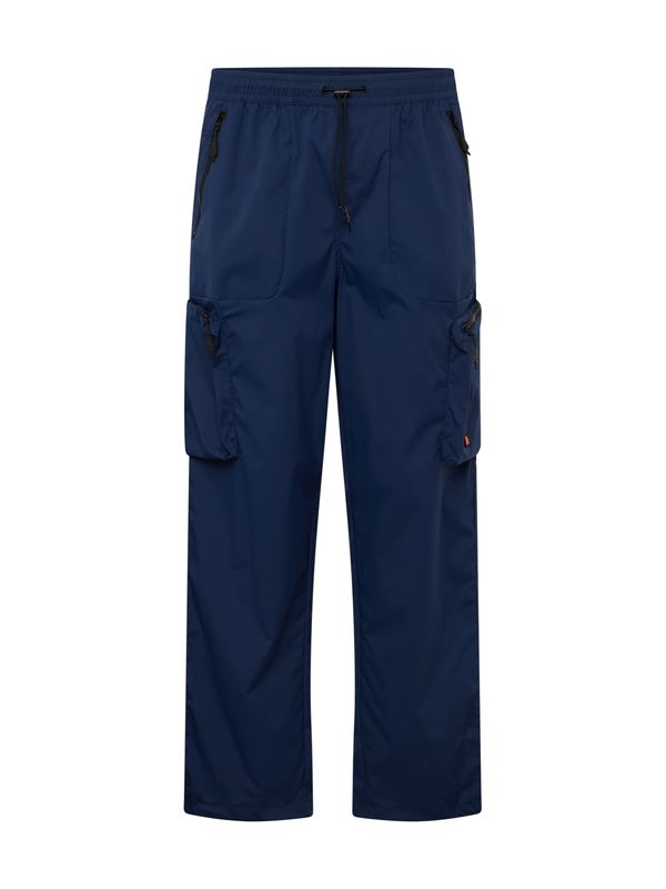 ELLESSE ELLESSE Карго панталон 'Squadron'  нейви синьо / тъмнооранжево / червено / черно