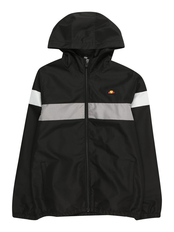 ELLESSE ELLESSE Преходно яке 'Lynx'  сребърно сиво / оранжево / черно / бяло