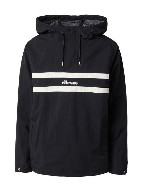 ELLESSE ELLESSE Преходно яке 'Olivieri'  черно / бяло