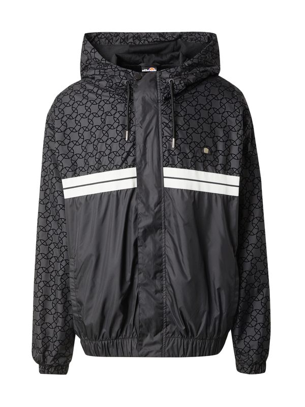 ELLESSE ELLESSE Преходно яке 'Trezi'  черно / бяло