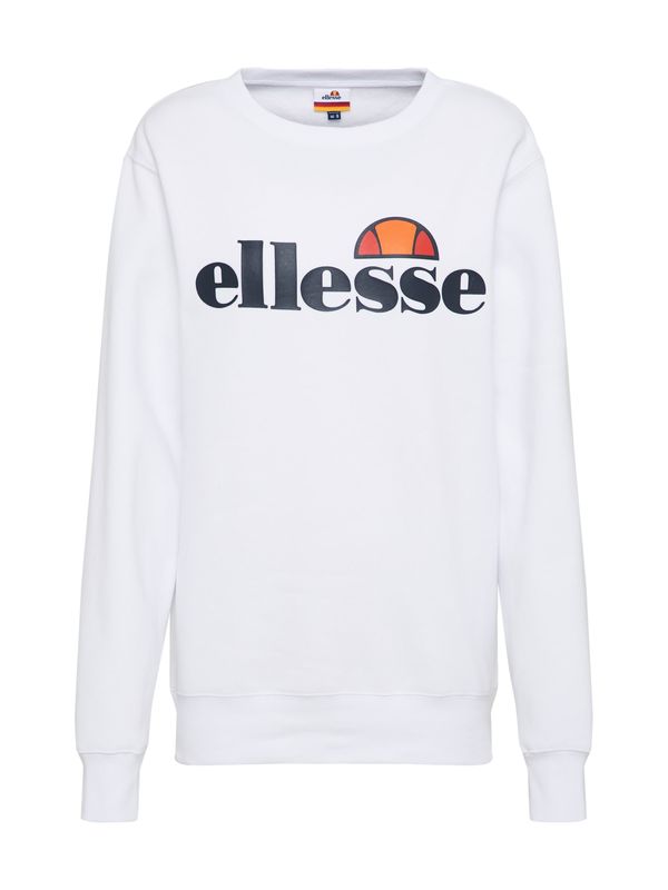 ELLESSE ELLESSE Пуловер 'Agata'  оранжево / черно / бяло