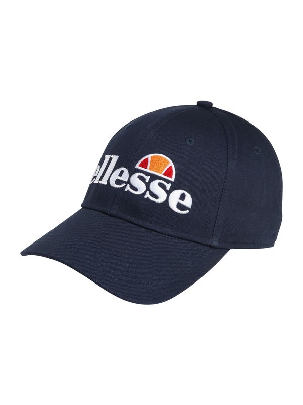ELLESSE ELLESSE Шапка с козирка 'Regula'  нейви синьо / мандарина / гренадин / бяло