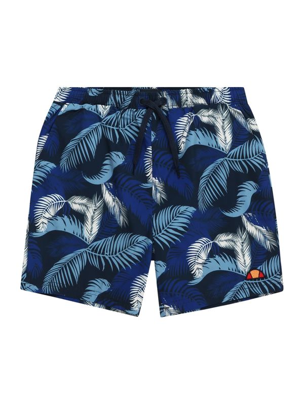 ELLESSE ELLESSE Шорти за плуване 'Hollin'  нейви синьо / светлосиньо / бяло