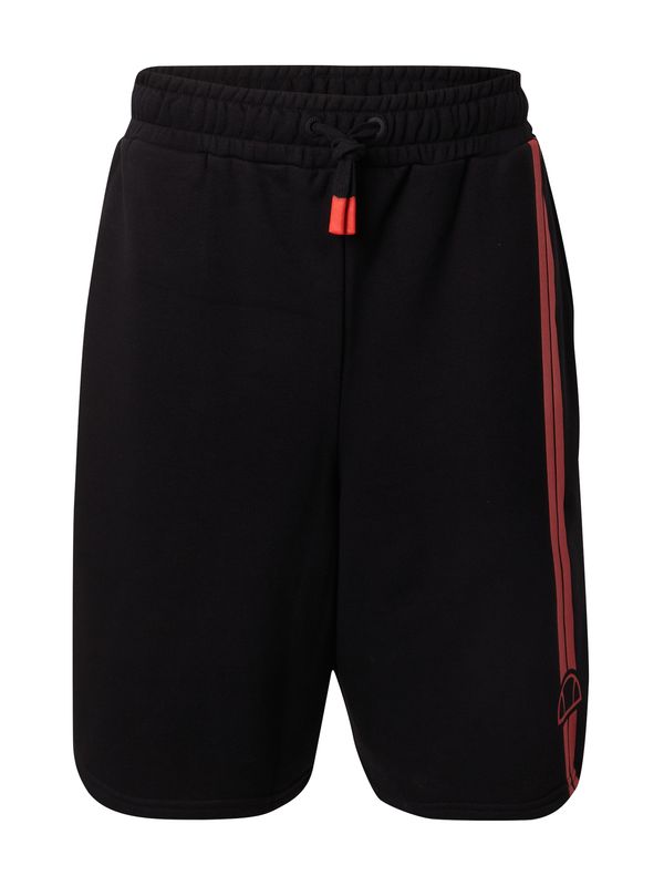 ELLESSE ELLESSE Спортен панталон 'Bajo'  червено / черно