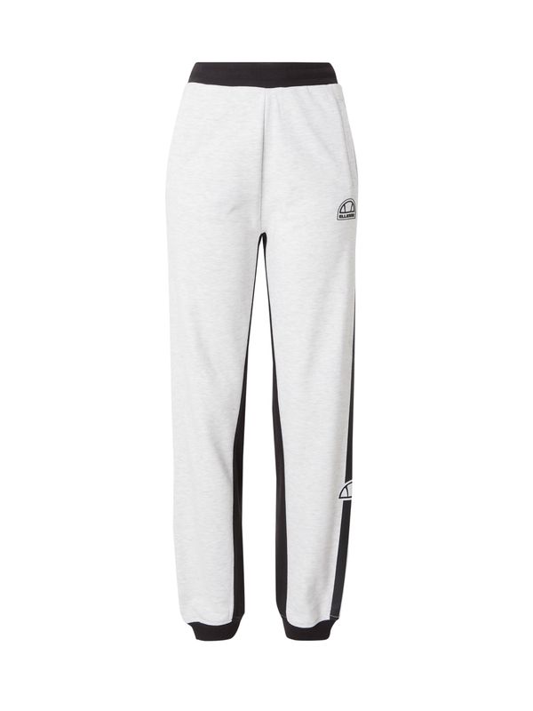 ELLESSE ELLESSE Спортен панталон 'Lumley'  черно / бял меланж