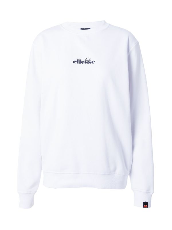 ELLESSE ELLESSE Спортен суитшърт с качулка 'Svetlana'  нейви синьо / бяло