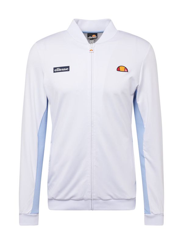 ELLESSE ELLESSE Спортна жилетка с качулка 'Crusoe'  светлосиньо / оранжево / черно / бяло