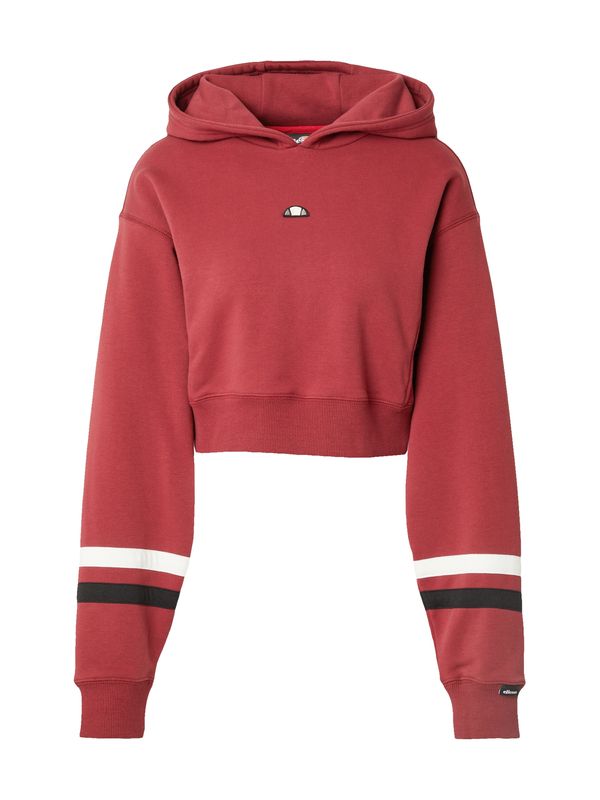 ELLESSE ELLESSE Суичър 'Barnes'  бургундово червено / черно / бяло