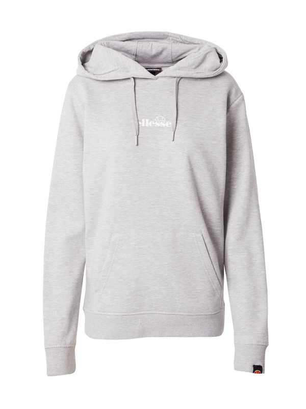 ELLESSE ELLESSE Суичър 'Jazana'  сив меланж / бяло