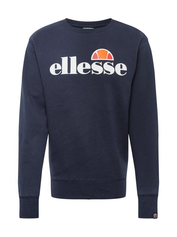 ELLESSE ELLESSE Суичър 'Succiso'  нейви синьо / оранжево / оранжево-червено / бяло