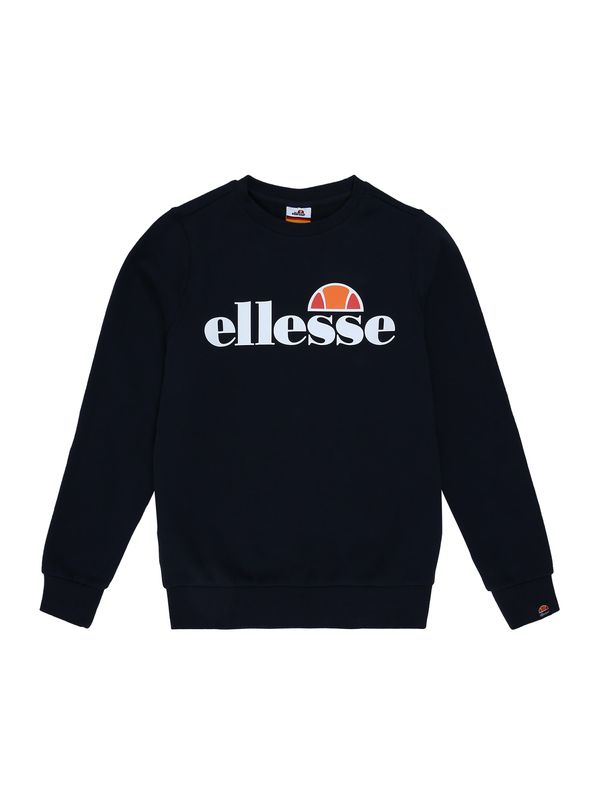 ELLESSE ELLESSE Суичър 'Suprios'  нейви синьо / оранжево / светлочервено / бяло