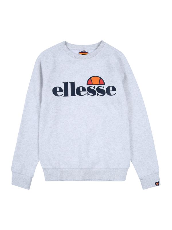 ELLESSE ELLESSE Суичър 'Suprios'  нейви синьо / светлосиво / оранжево / червено