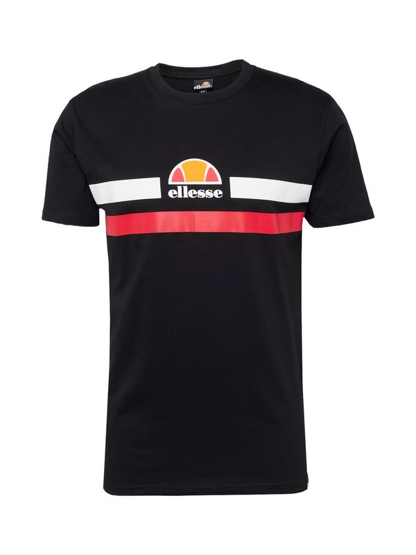 ELLESSE ELLESSE Тениска 'Aprel'  червено / черно / бяло