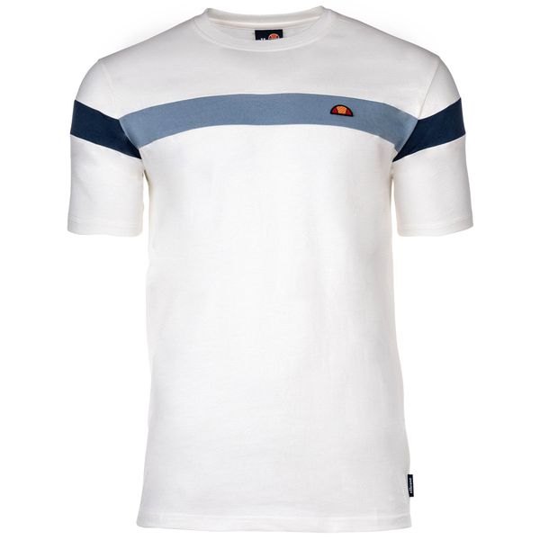 ELLESSE ELLESSE Тениска 'Caserio'  нейви синьо / опушено синьо / бяло