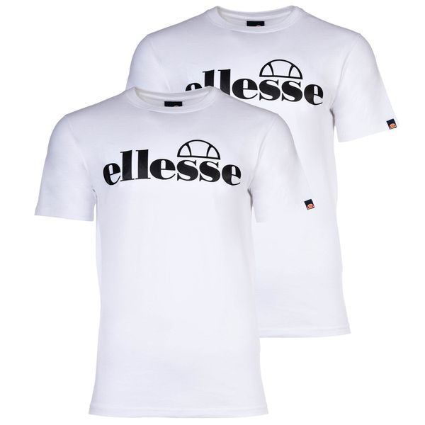 ELLESSE ELLESSE Тениска  черно / бяло