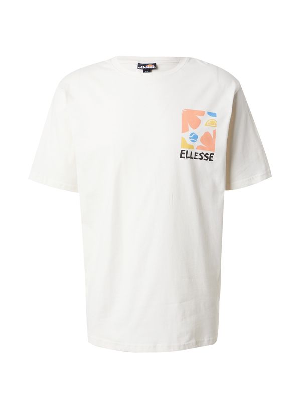 ELLESSE ELLESSE Тениска 'Impronta'  лазурно синьо / кайсия / черно / мръсно бяло