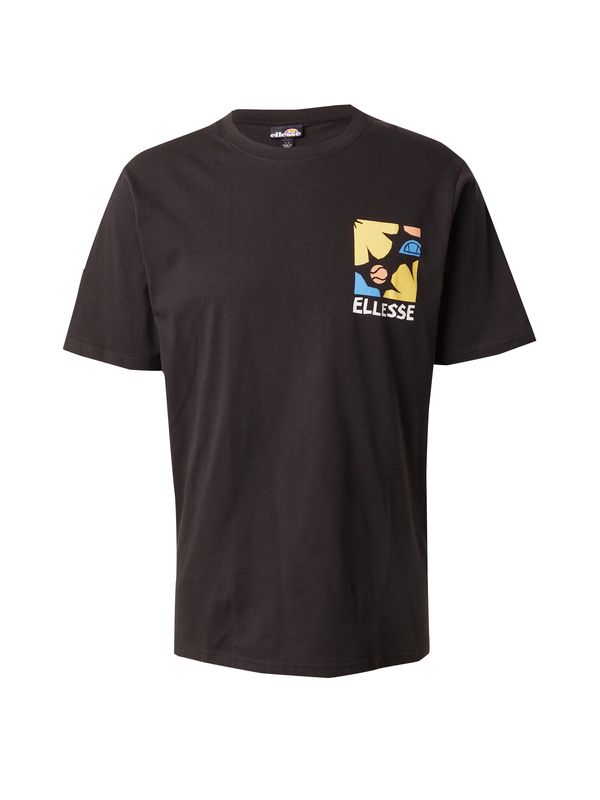 ELLESSE ELLESSE Тениска 'Impronta'  тъмножълто / оранжево / черно / бяло