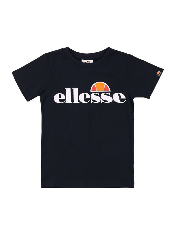 ELLESSE ELLESSE Тениска 'Jena'  нейви синьо / оранжево / червено / бяло