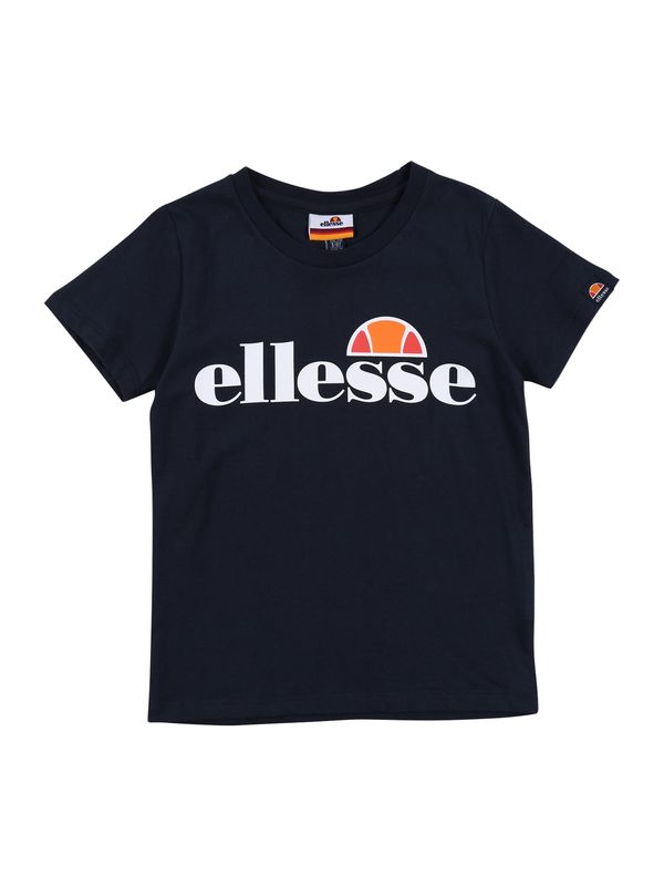 ELLESSE ELLESSE Тениска 'Malia'  нейви синьо / мандарина / гренадин / бяло