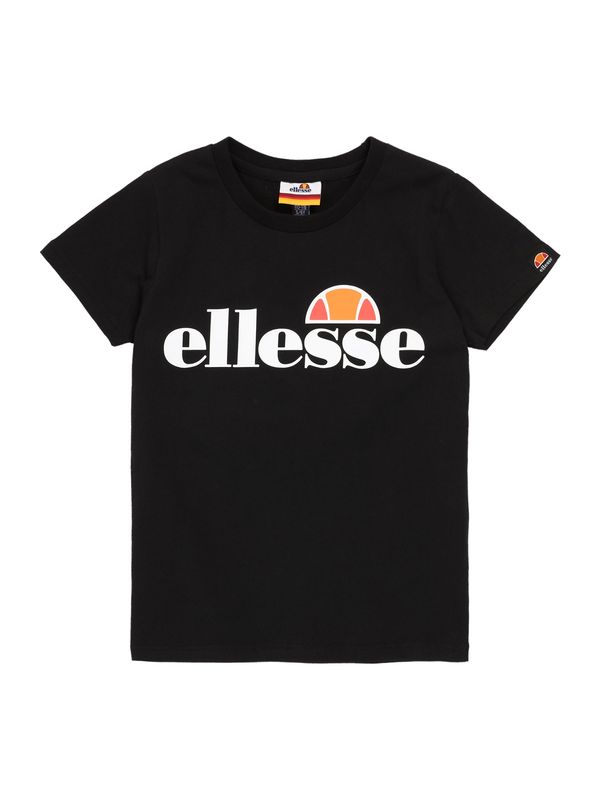 ELLESSE ELLESSE Тениска 'Malia'  оранжево / черно / бяло