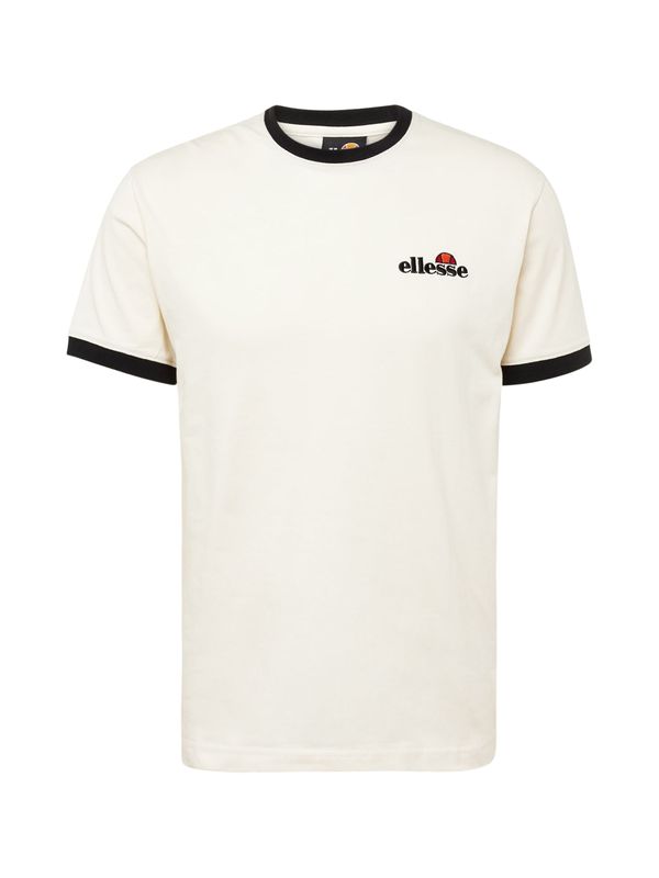 ELLESSE ELLESSE Тениска 'Meduno'  екрю / оранжево / черно