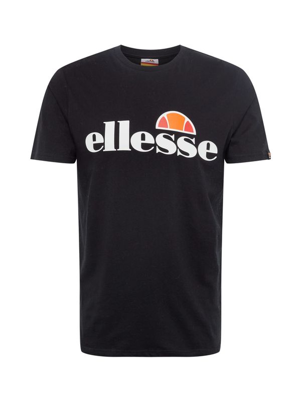 ELLESSE ELLESSE Тениска 'Prado'  оранжево / пъпеш / черно / бяло