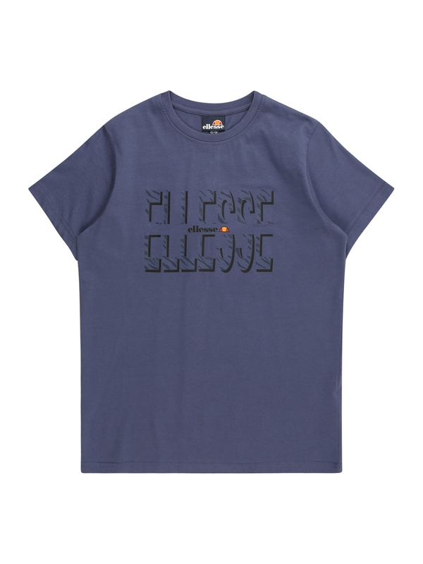 ELLESSE ELLESSE Тениска 'Tigeria'  морскосиньо / гълъбово синьо / оранжево / черно