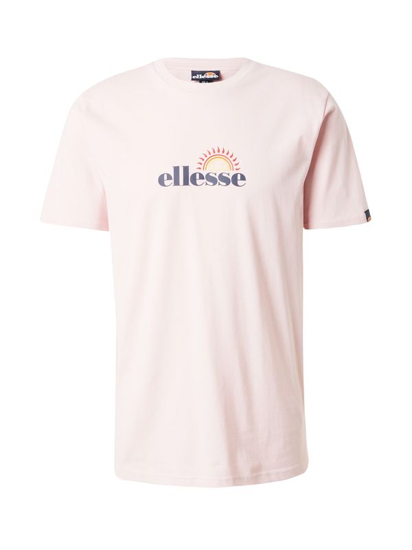 ELLESSE ELLESSE Тениска 'Trea'  морскосиньо / оранжево / бледорозово / червено