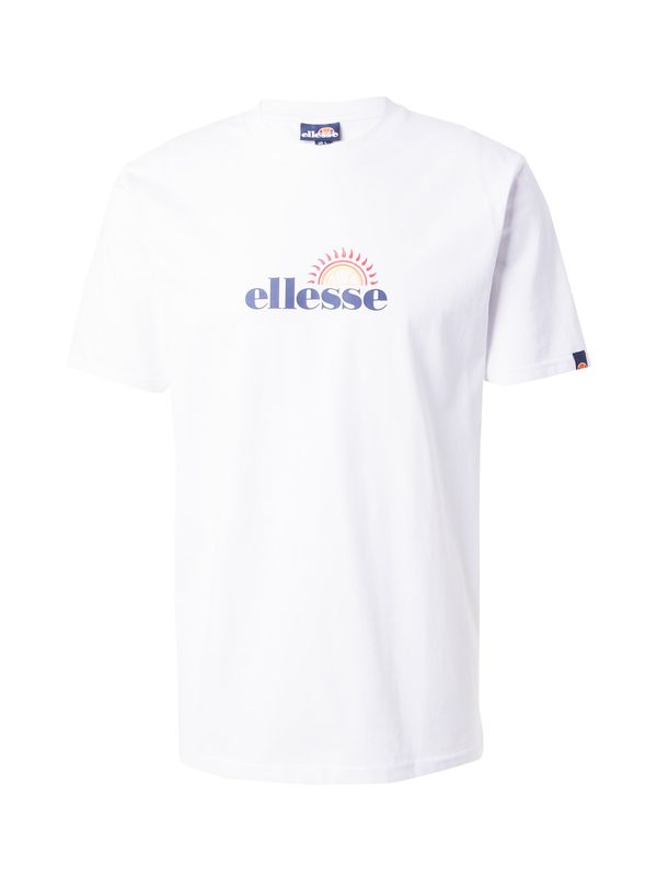 ELLESSE ELLESSE Тениска 'Trea'  нейви синьо / жълто / червено / бяло