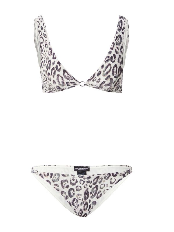 Emporio Armani Emporio Armani Бански тип бикини  бежово / пудра / черно / сребърно