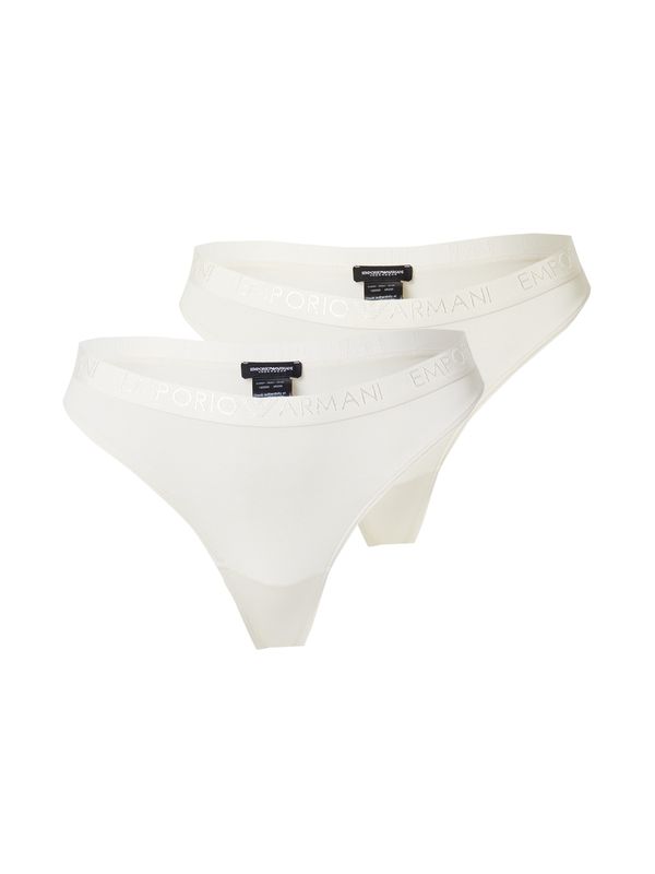 Emporio Armani Emporio Armani Стринг  бяло