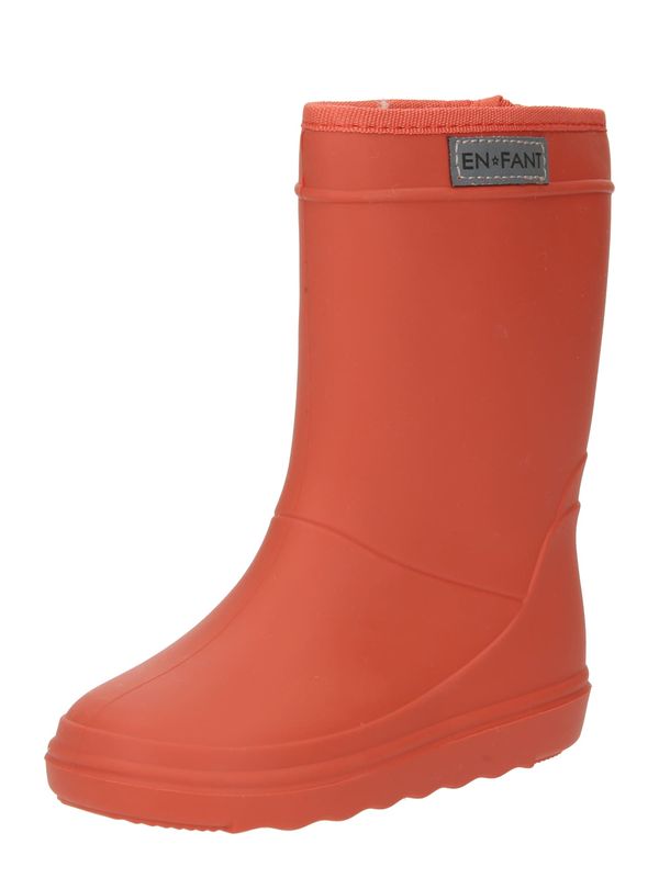 EN FANT EN FANT Гумени ботуши  светлосиво / оранжево / черно