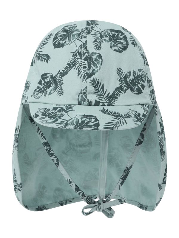 EN FANT EN FANT Шапка с периферия  петрол / тъмнозелено