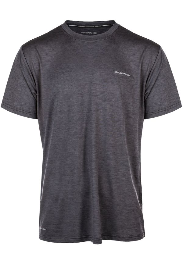 ENDURANCE ENDURANCE Функционална тениска 'Mell'  сребърно сиво / черен меланж