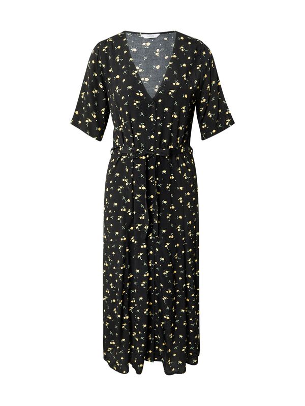 Envii Envii Рокля тип риза 'FANDANGO'  жълто / тревнозелено / черно / бяло