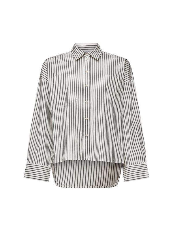 ESPRIT ESPRIT Блуза  черно / бяло