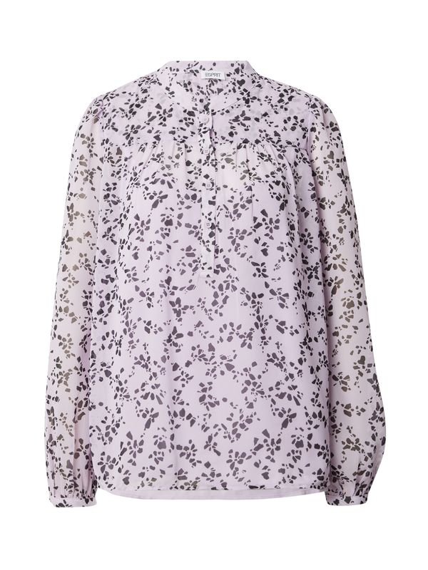 ESPRIT ESPRIT Блуза  люляк / черно