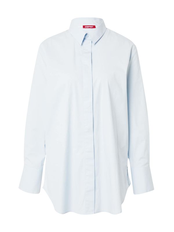 ESPRIT ESPRIT Блуза  светлосиньо