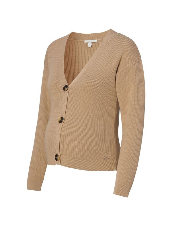 Esprit Maternity Esprit Maternity Плетена жилетка  тъмнобежово