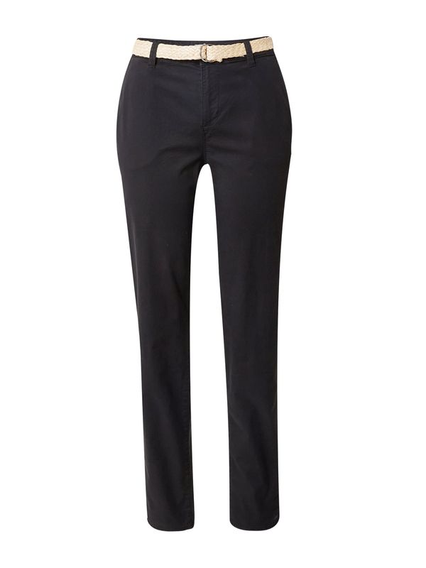 ESPRIT ESPRIT Панталон  бежово / черно