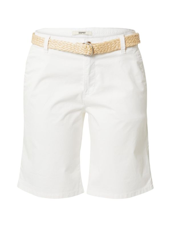ESPRIT ESPRIT Панталон Chino  бяло