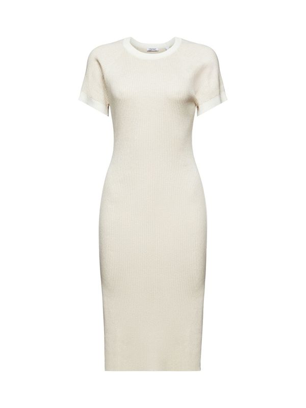 ESPRIT ESPRIT Плетена рокля  слонова кост