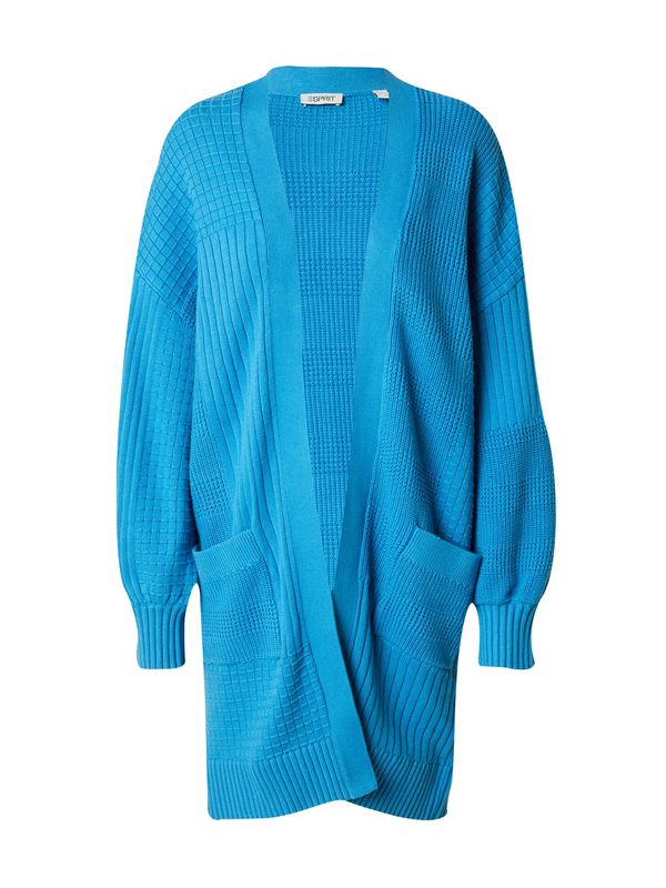 ESPRIT ESPRIT Плетена жилетка  кралско синьо