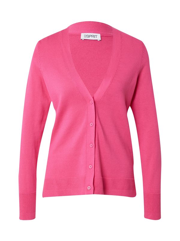 ESPRIT ESPRIT Плетена жилетка  магента