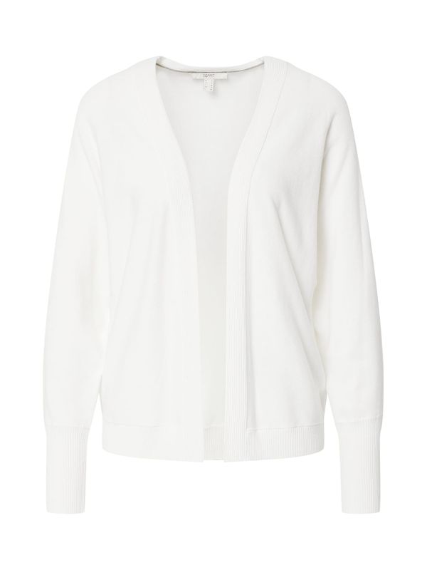 ESPRIT ESPRIT Плетена жилетка  мръсно бяло