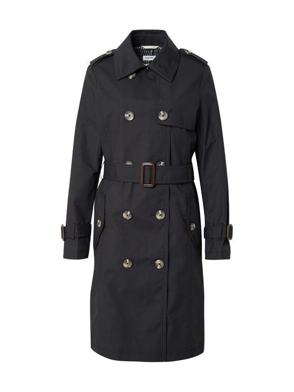 ESPRIT ESPRIT Преходно палто  черно