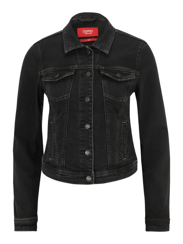 ESPRIT ESPRIT Преходно яке  черен деним