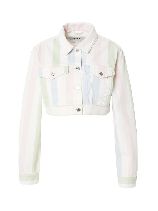 ESPRIT ESPRIT Преходно яке  синьо / зелено / розово / мръсно бяло